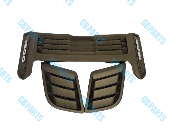 фото №1, Комплект решітка i заглушки капот dodge ram sport 19-