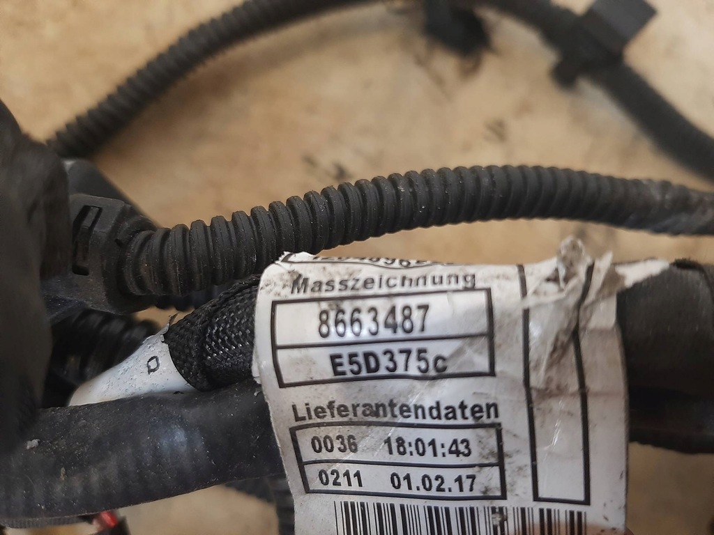 фото №11, Джгут електропроводка двигуна bmw 7 g11 g12 4.4 v8 n63b44c