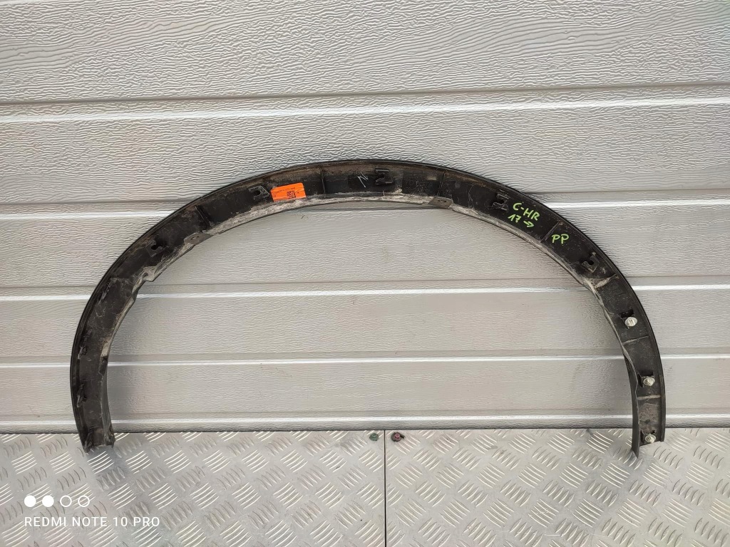 фото №4, Toyota chr молдинг крыла правая перед