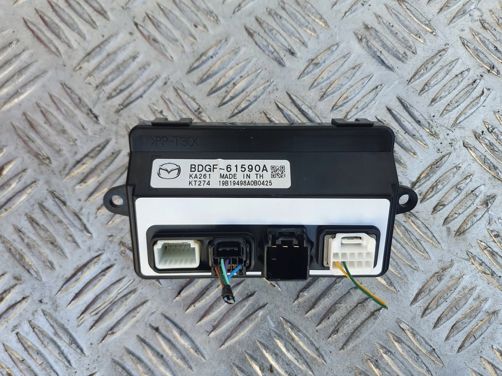 фото №1, Модуль вентилятора mazda 3 bp iv 19-