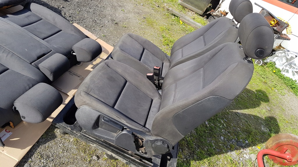 фото №8, Audi a4 b6 сидіння сидіння заднє сидіння перед задня лівий правий комплект kombi велюр