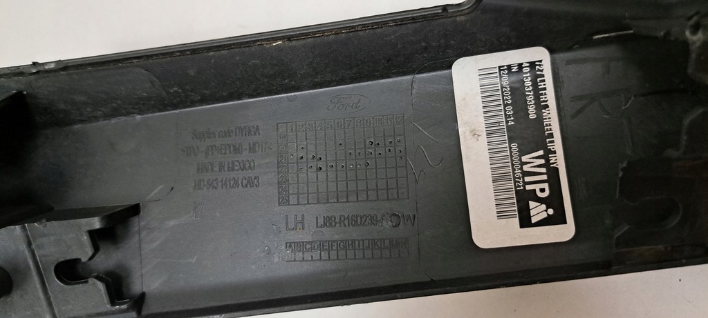 фото №11, Ford mustang mach e молдинг крила лівий перед lj8b-r16d239-adw