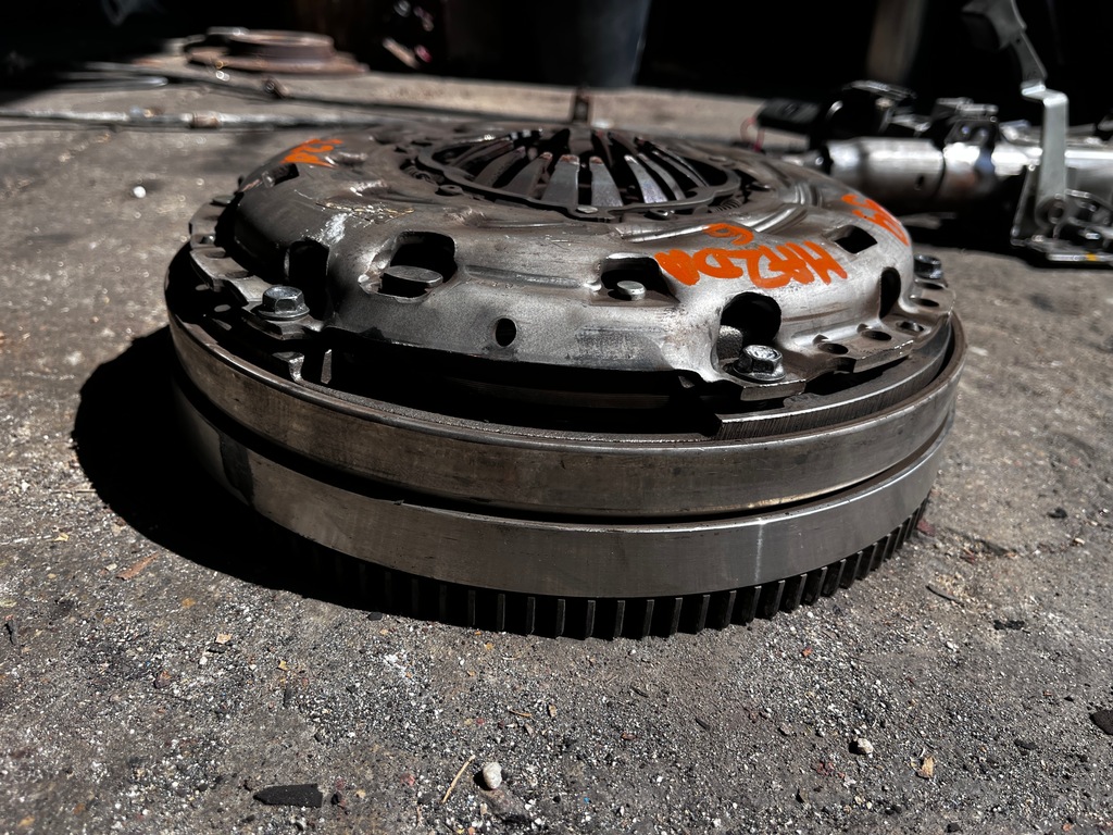 фото №12, 99 mazda 6 ii gh 2.2 mzr-cd повний зчеплення двомасовий маховик r2aa r2a1-16610b
