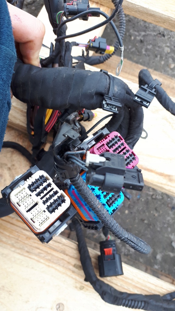 фото №15, S4 b9 a4 8w электропроводка жгут двигателя 3.0 tfsi s5