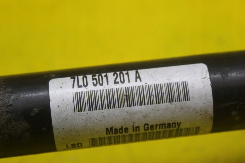 фото №6, Привідний вал лівий задня porsche cayenne i q7 4l 7l0501201a