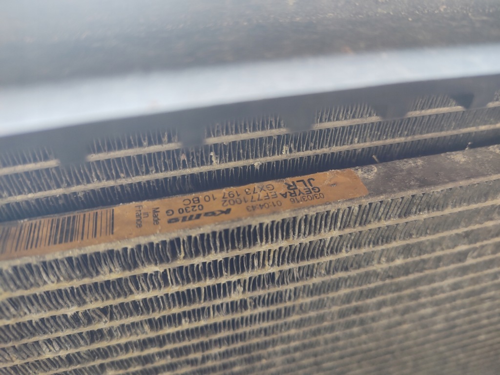 фото №9, Jaguar xf ii x260 2.0 d - комплект радиатор вентилятор набор