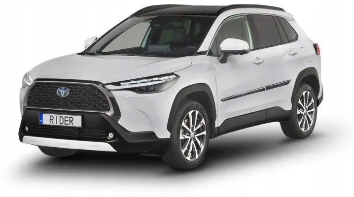 фото №1, Toyota corolla cross 2020- накладки боковой дверь