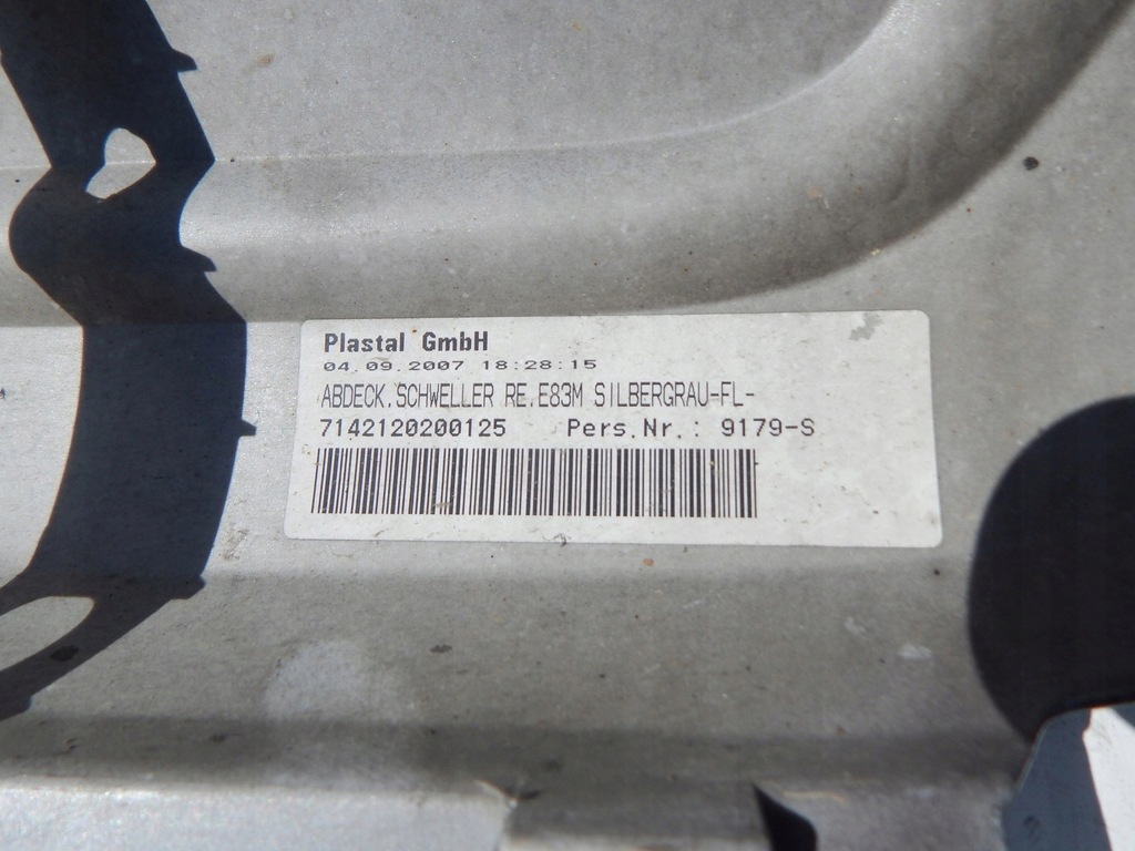 фото №6, Bmw x3 e83 m набор порог правый