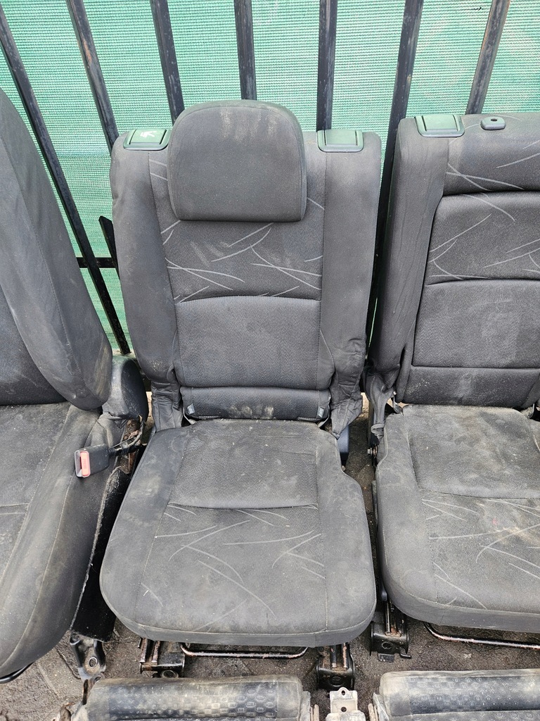фото №7, Toyota verso 09-18 сиденья сиденья заднее сиденье van комплект