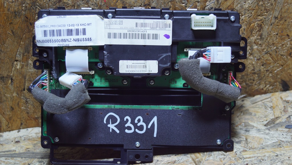 фото №9, Панель радио обдув nissan navara d40 lift 283955x00d