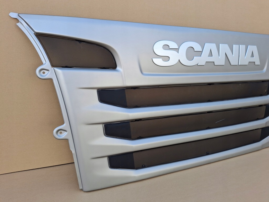 фото №3, Scania r xpi капот решітка радіатора емблема лист оригінал