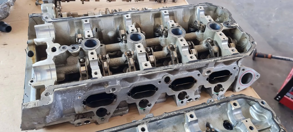 фото №14, S6 c7 4g lift головка двигателя валы правая 4.0 tfsi 079103404q s7 4g