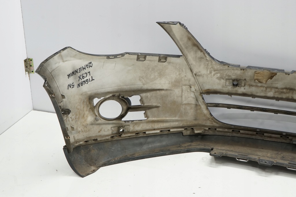 фото №11, Vw tiguan 5n 08r бампер передний перед заменитель lc9x