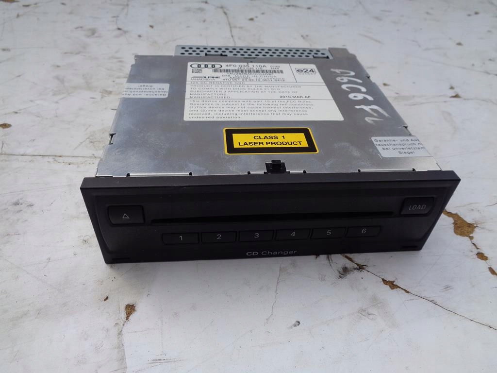 фото №1, Чейнджер cd 4f0035110a audi a6 c6 fl