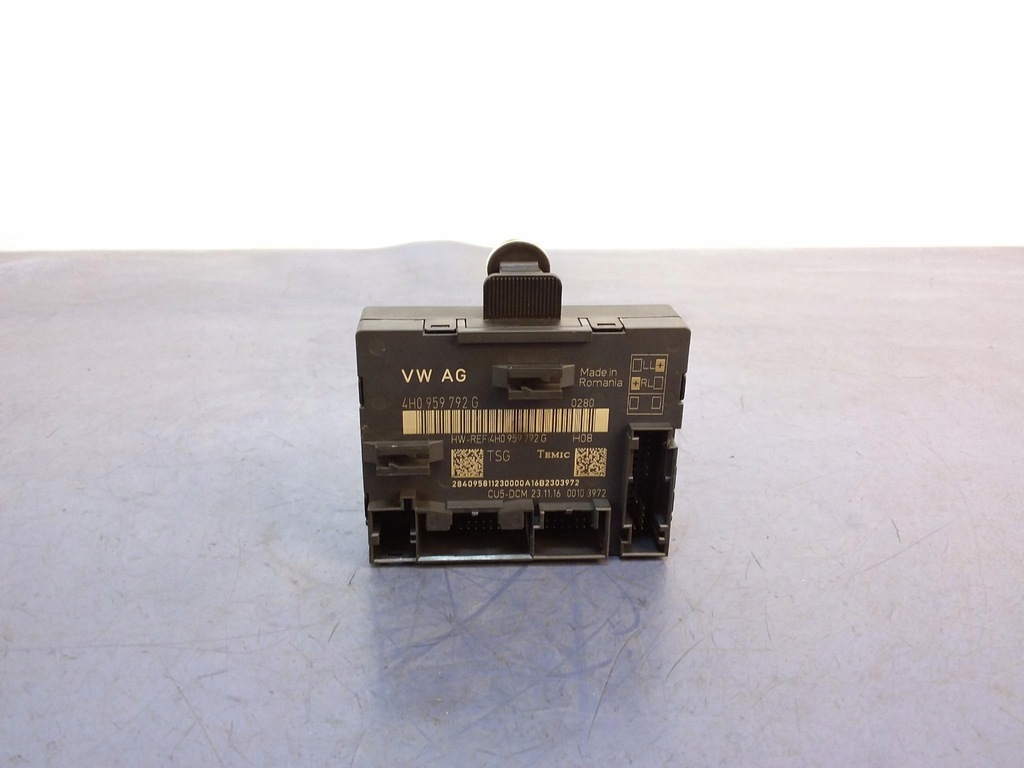 фото №1, Audi a8 d4 модуль дверь правый перед 4h0959792g