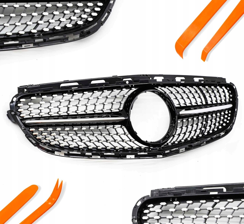 фото №1, Решітка радіатора решітка радіатора mercedes db e w212 13-15 чорний блиск diament