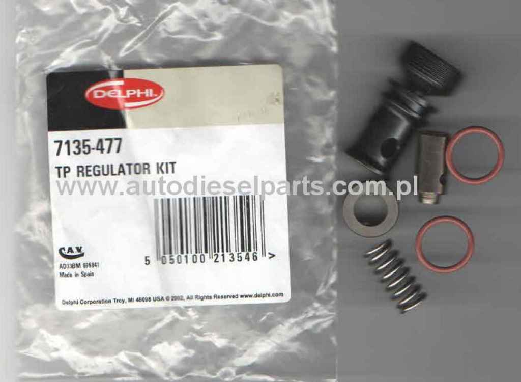 фото №1, 7135-477 клапан регулировки давления common rail насоса delphi оригинал
