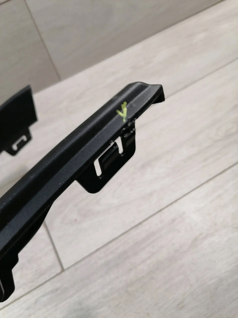 фото №13, Macan turbo lift молдинг бампер левый перед 95b807819g