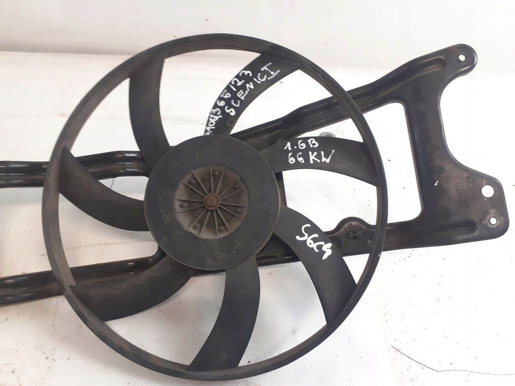 фото №2, Renault scenic i вентилятор радіатор