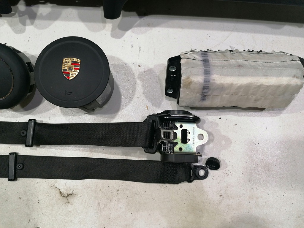 фото №8, Porsche 911 991 carrera панель приладів консоль подушка безпеки ремені