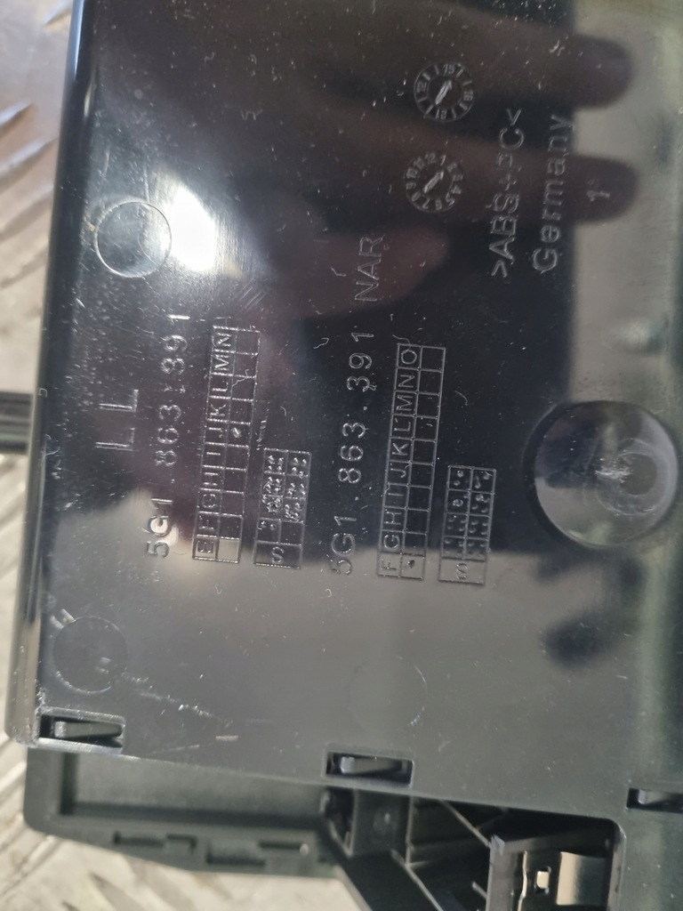 фото №6, Vw golf 7 vii попільничка бардачок 5g1863391