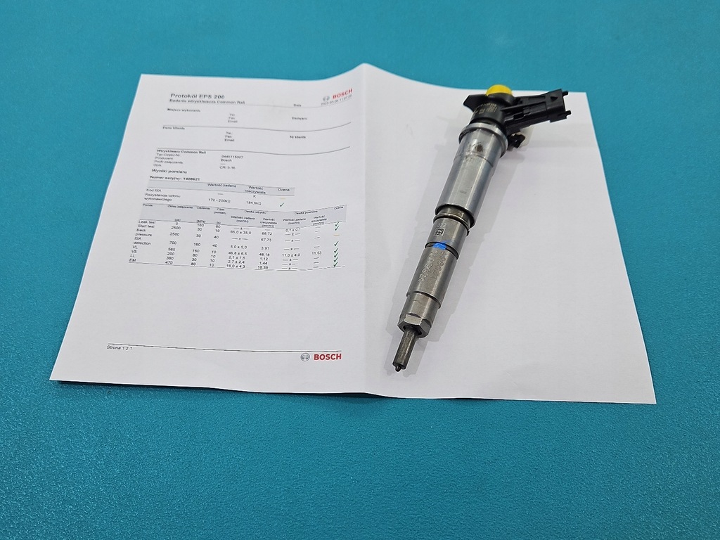 фото №1, Проверенный форсунка renault koleos 0445115007 2.0 dci