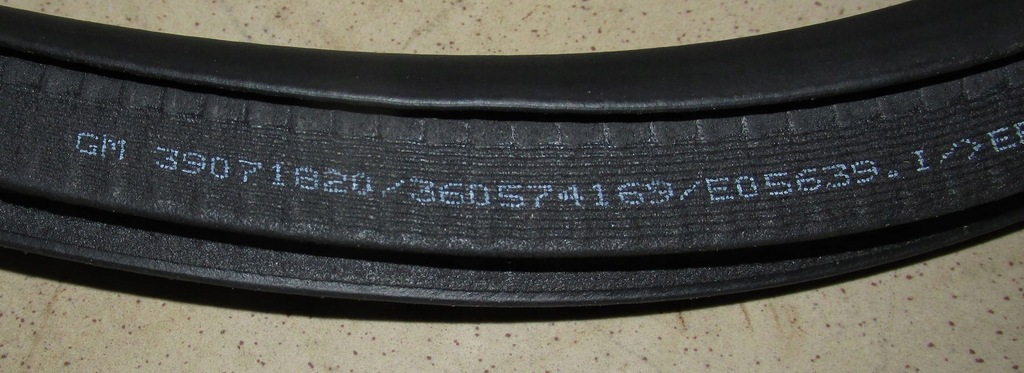 фото №6, Opel astra k v прокладка двері задня кузовна l p