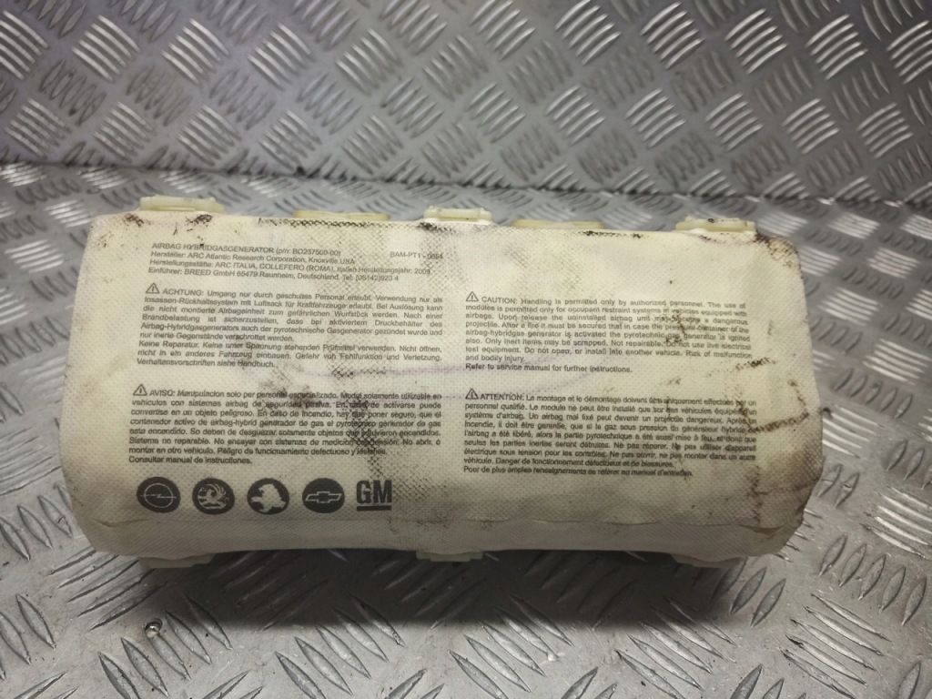 фото №1, Подушка подушка безпеки пасажира opel оригінальний номер 13168095