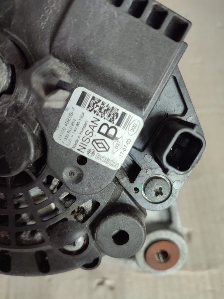 фото №7, Генератор 1.2 231004be08 renault kadjar nissan qashqai j11