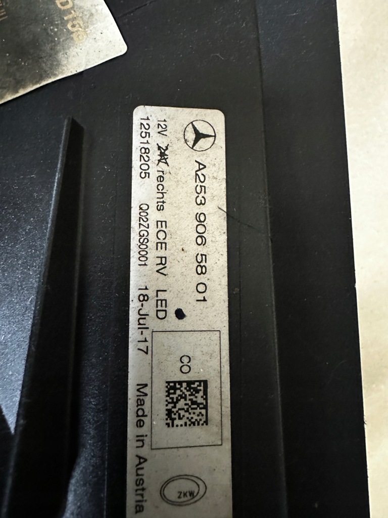 Фара full led mercedes glc w253 a2539065801 Недорого