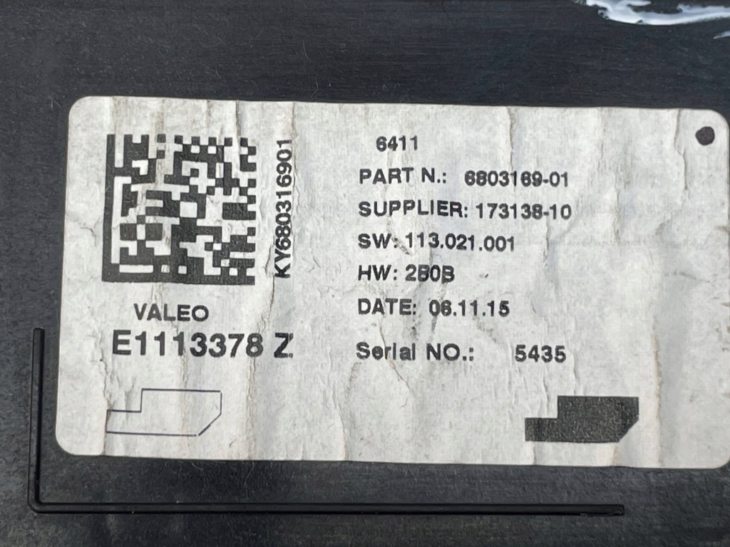 Mini оригінальний номер 6803169 clubman f54 модуль блок керування кондиціонера Київ