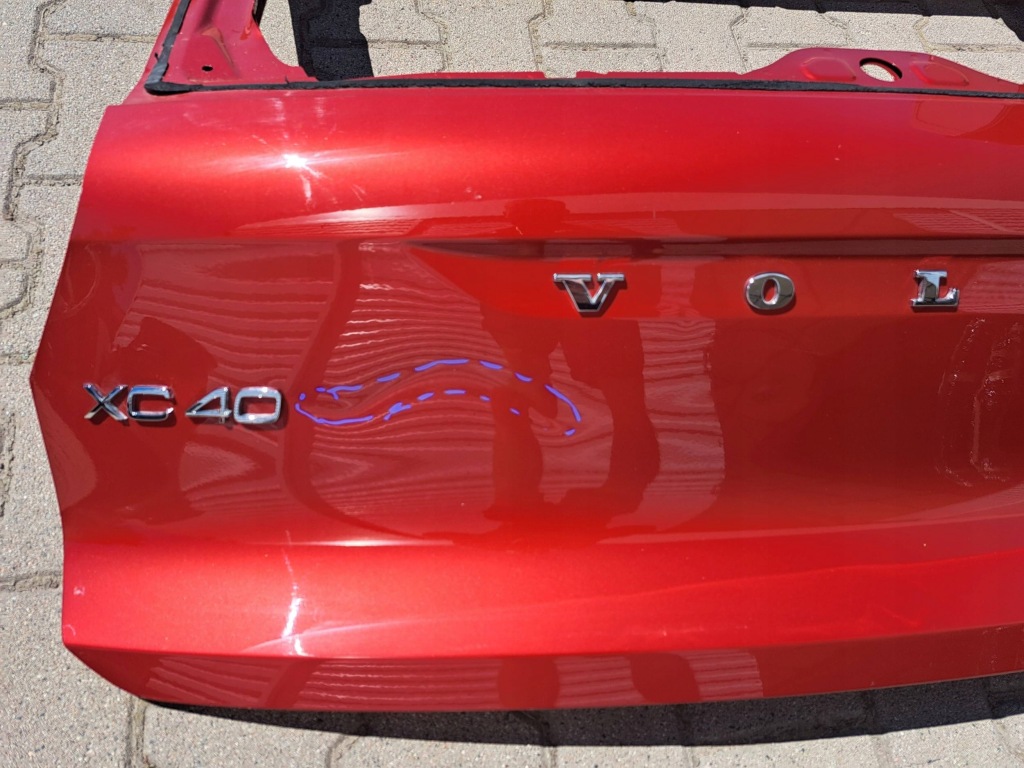фото №2, Крышка багажника багажника багажник задняя volvo xc40