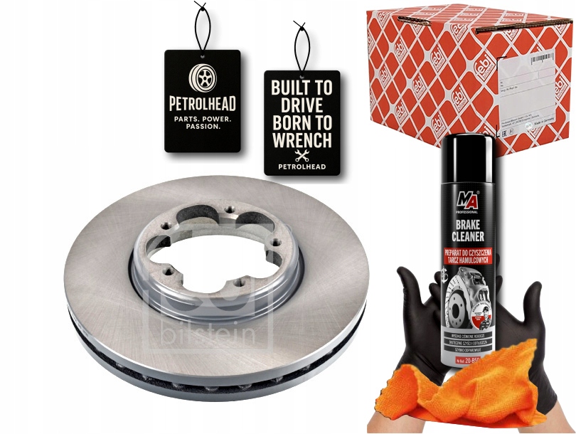 фото №1, Тормозные диски тормозные 2szt. перед ford tourneo custom v362 #petrolhead pro+ kit2