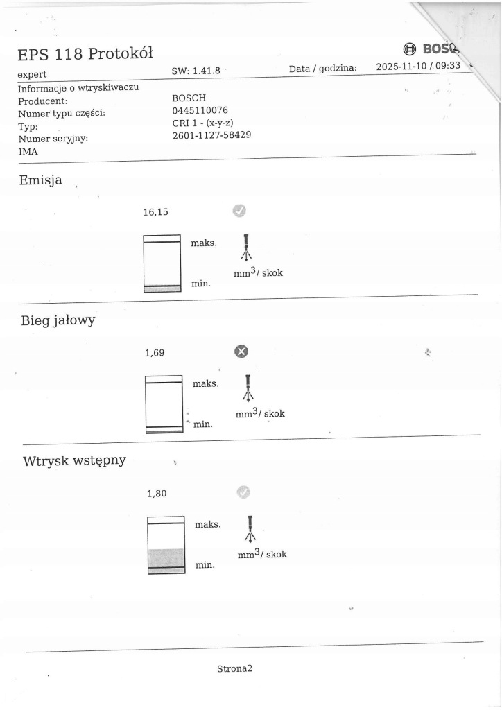 Fiat scudo i jumpy expert 99-06 2.0 jtd hdi rhz інжектор пального пошкоджений Недорого