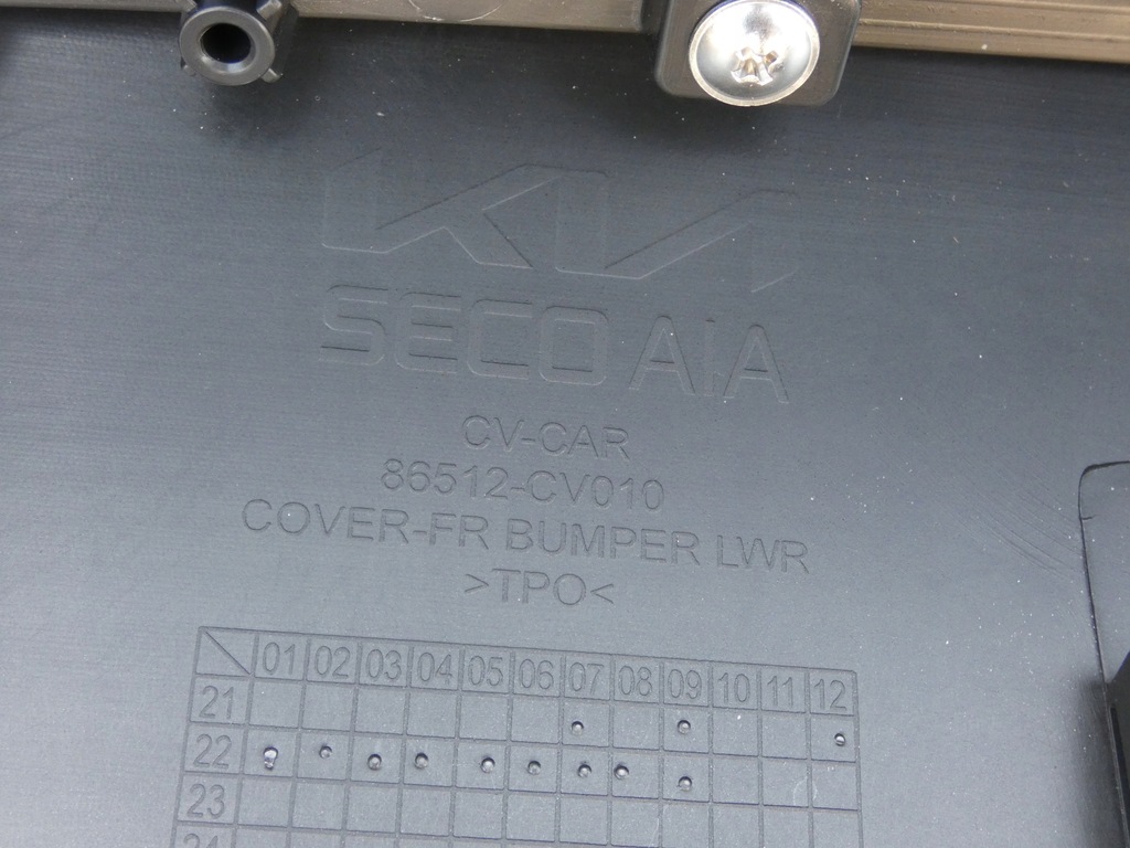 фото №10, Накладка бампера, накладка перед kia ev6