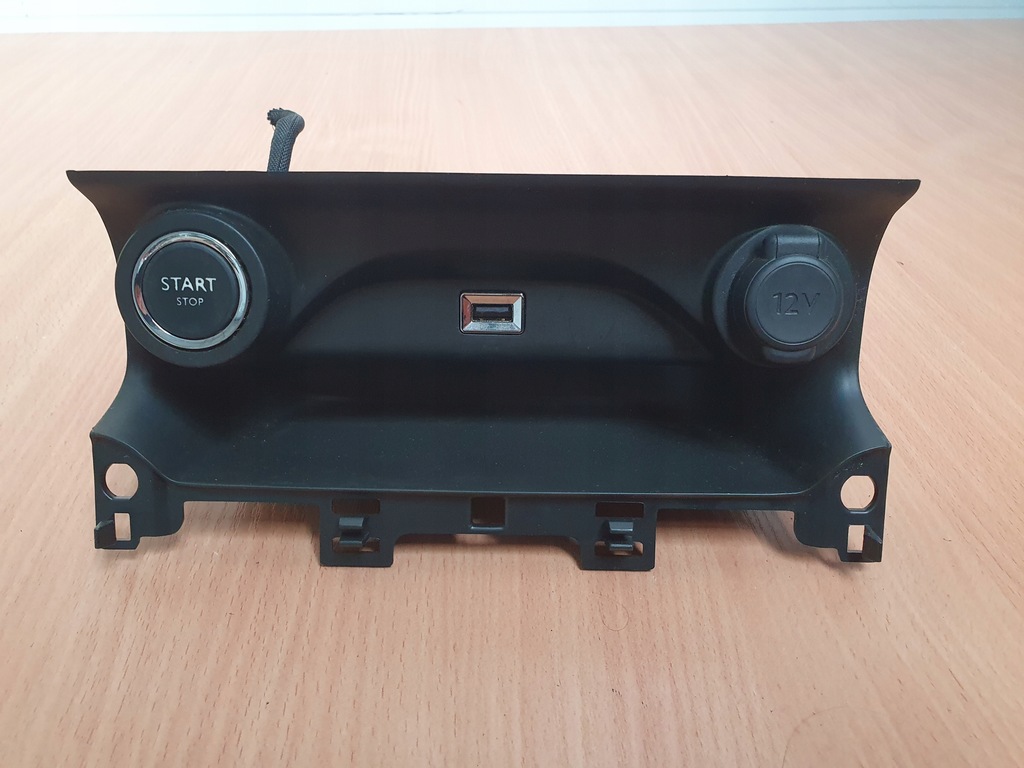 фото №1, Вимикач кнопка запуск стоп панель usb 12v citroen c4 cactus lift