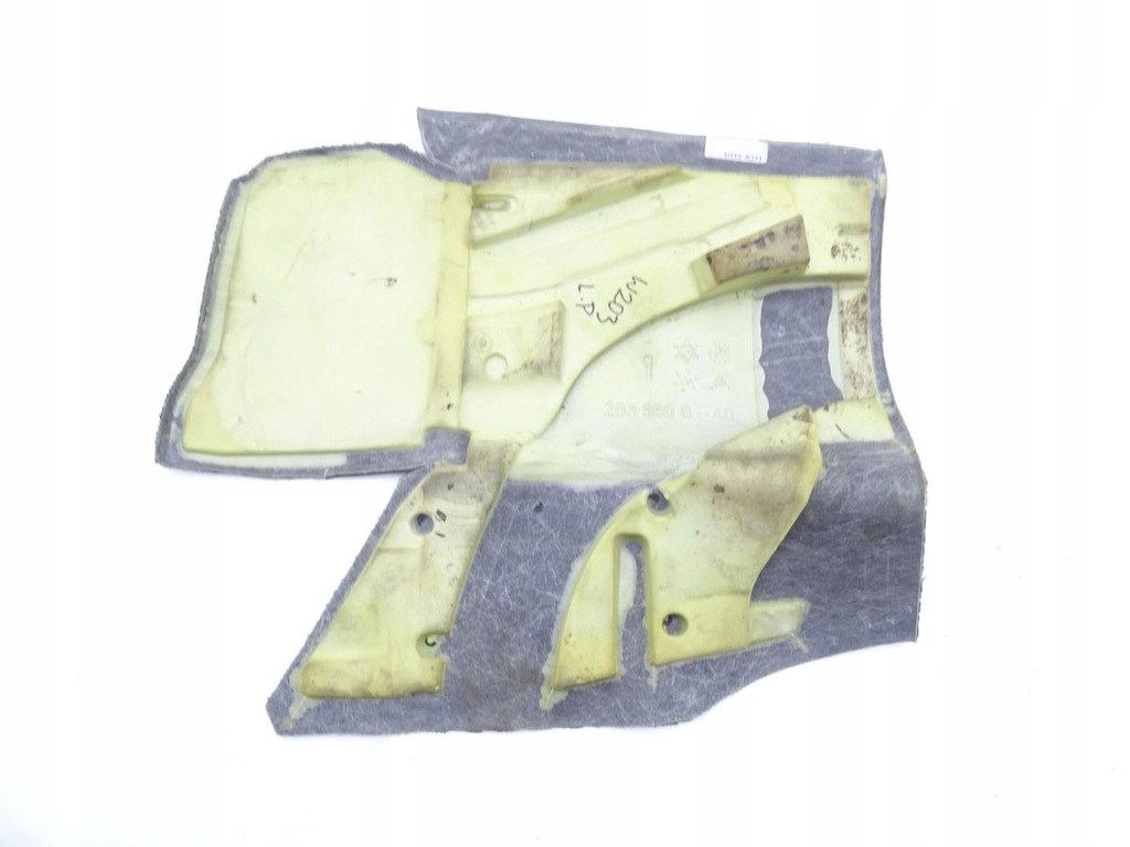 фото №7, Mercedes c c-klasa w203 00-08 килимок обшивка підлога anglik a2036800440