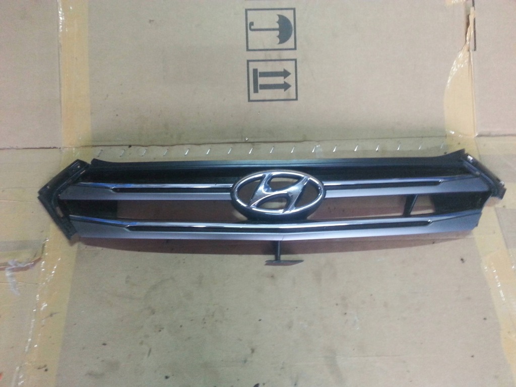 фото №1, Хром решітка радіатора решітка радіатора бампера hyundai tucson ii 15-