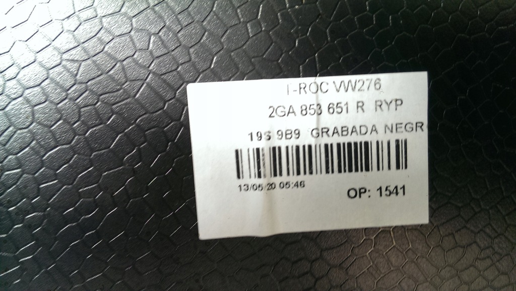 фото №10, Решётка радиатора решётка радиатора vw t-roc 2ga853651r демонтаж оригинал