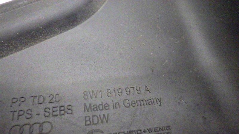 фото №8, Впуск воздухозаборник жёлоб жабо europa audi a4 b9 8w1819979a