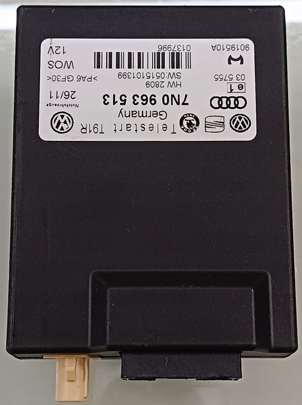 фото №1, Vw golf vi 6 11 r модуль блок керування webasto telestart t91r