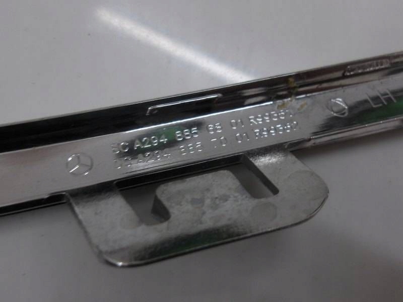 фото №6, Mercedes eqe x294 молдинг хром бампер лівий перед