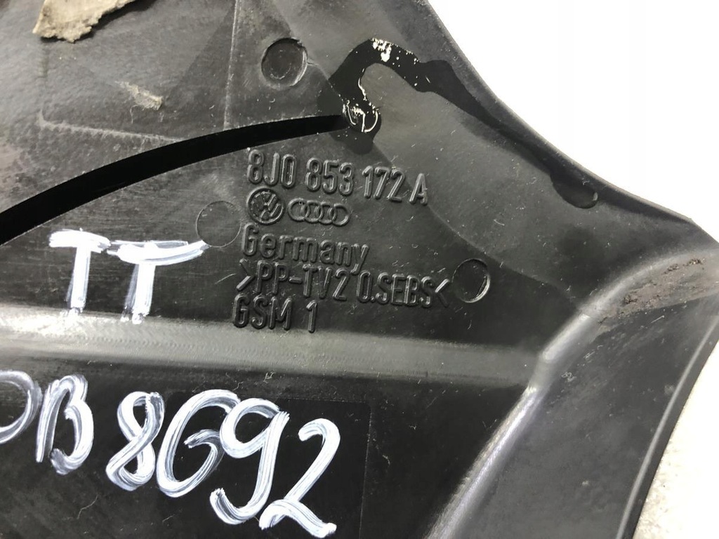 фото №6, Накладка стойка правая audi tt 8j 8j0853172a