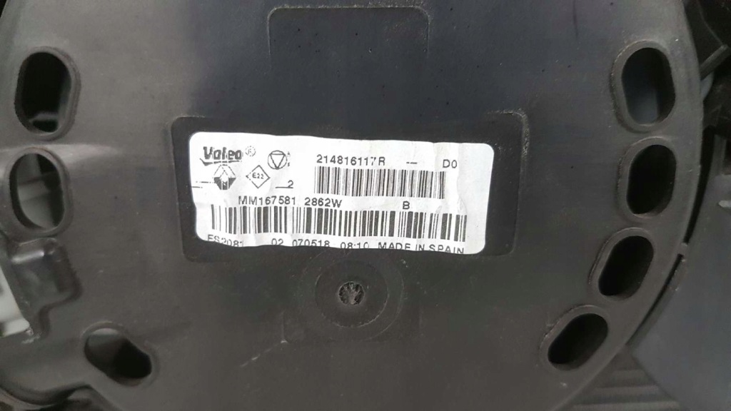 Купить Megane iv 4 1.2 1,3 tce радиатор вентилятор комплект 214816117r 144614ed0a