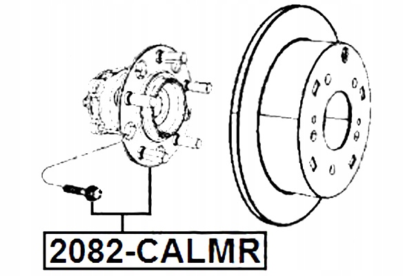 фото №2, Ступиця задня chrysler sebring ii 2006-2010 febest