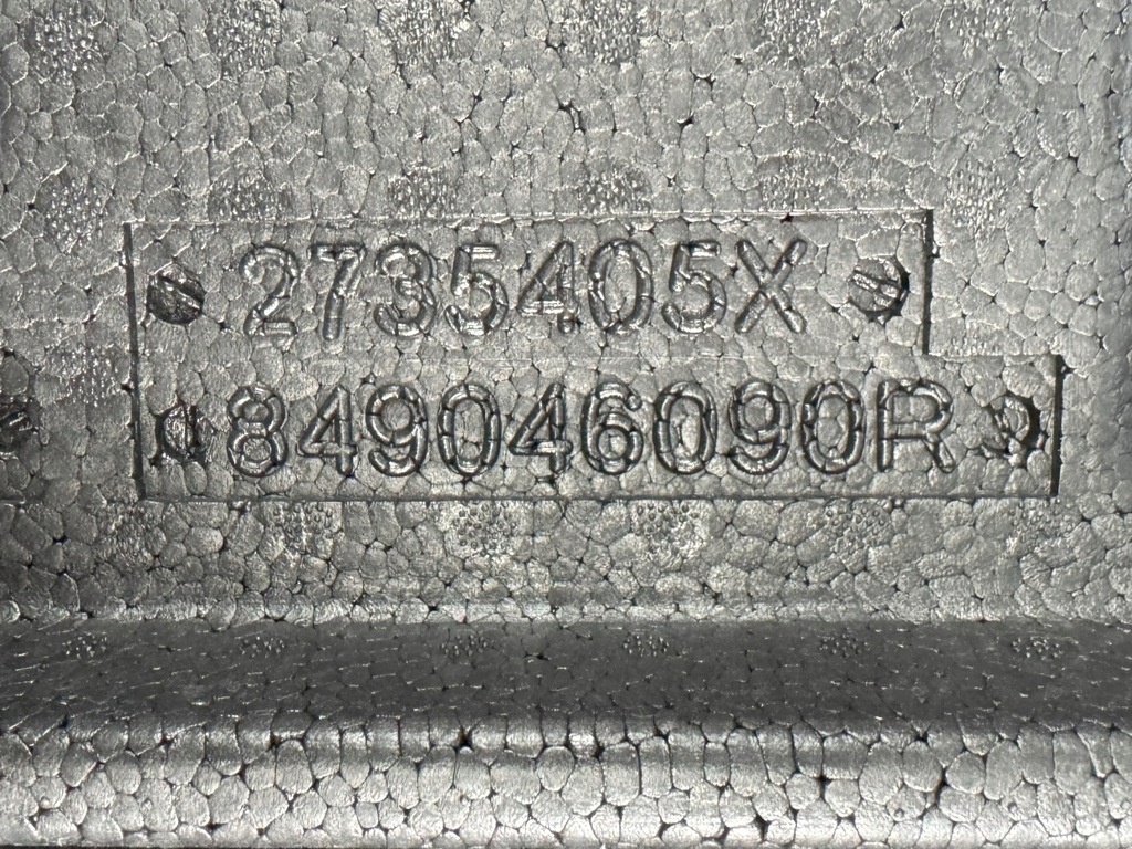 фото №4, Підлога обшивка багажника renault megane v e-tech 849046090r