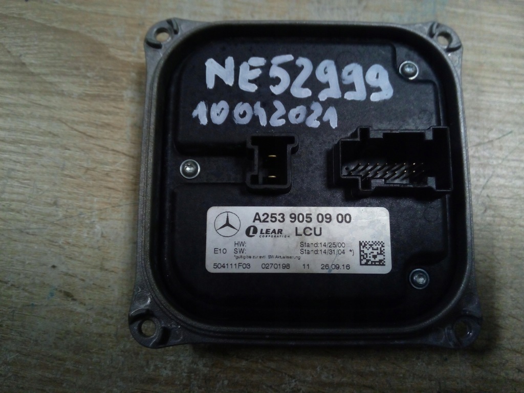 фото №1, Модуль led перетворювач mercedes glc 2539050900