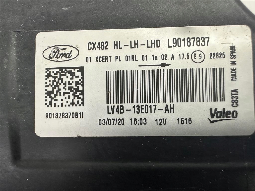 Ford kuga mk3 3 20+ левая фара перед full led европа в Украине