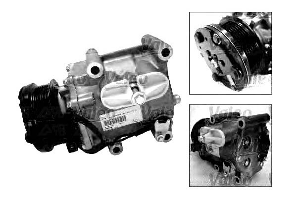 фото №2, Компресор кондиціонера ford b-max fiesta iv fiesta