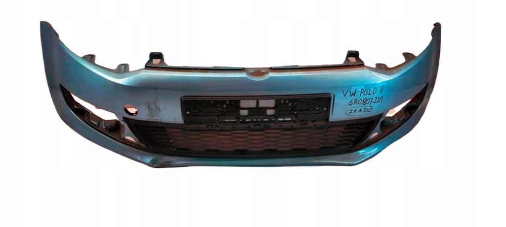 фото №1, Vw polo v 6r0 2009-2014 бампер передний перед